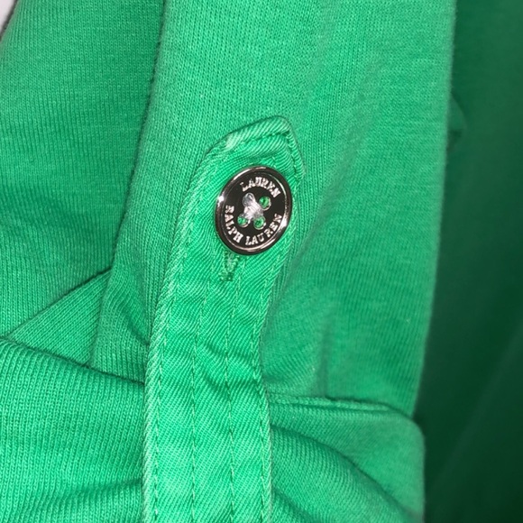 Ralph Lauren Green Low Cut Shirt - Picture 4 of 7